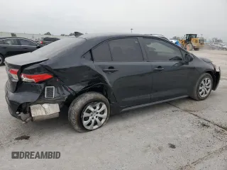 2022 Toyota Corolla LE with VIN JTDEPMAE1NJ209512, listed as a Copart auction lot 49896135 with 45,924 mi miles and Non Repairable. Bid and sale history available at carsss.com. Image 3.