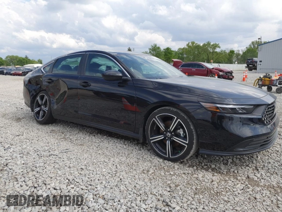 2023 Honda Accord Sport with VIN 1HGCY2F59PA046873, listed as a Copart auction lot 55757255 with 22,315 mi miles and Salvage title. Bid and sale history available at DreamBid. Image 4.