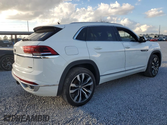 2021 Volkswagen Atlas SEL Premium R-Line with VIN 1V2FE2CA0MC210645, listed as a Copart auction lot 86286854 with Not provided miles and Salvage title. Bid and sale history available at DreamBid. Image 4.