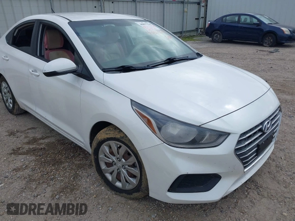 2019 Hyundai Accent SE with VIN 3KPC24A33KE045001, listed as a IAAI auction lot 40857224 with Not Provided miles and . Bid and sale history available at carsss.com. Image 6.