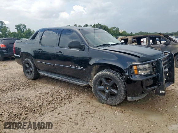 2007 Chevrolet Avalanche 2LT with VIN 3GNEC12J87G213560, listed as a Copart auction lot 61036875 with 203,198 mi miles and Salvage title. Bid and sale history available at DreamBid. Image 4.