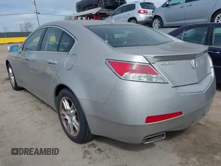 2009 Acura TL Tech with VIN 19UUA86529A012577, listed as a IAAI auction lot 41852402 with 152,416 mi miles. Bid and sale history available at carsss.com. Image 3.