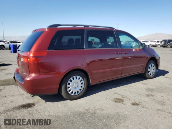 2005 Toyota Sienna CE with VIN 5TDZA23C65S325066, listed as a Copart auction lot 44971265 with 199,357 mi miles and Salvage Title. Bid and sale history available at carsss.com. Image 3.