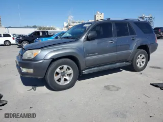 2003 Toyota 4Runner SR5 with VIN JTEBT14R838001641, listed as a Copart auction lot 45870195 with 356,802 mi miles and Salvage Title. Bid and sale history available at carsss.com. Image 1.