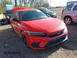 2024 Honda Civic Sport z VIN 2HGFE2F58RH538028, wystawiony jako IAAI lot #41983173 z przebiegiem 23 356 mil mil oraz . Historia ofert i sprzedaży dostępna na DreamBid. Obrazek 1.