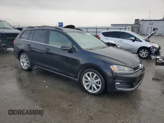 2016 Volkswagen Golf SportWagen TSI S with VIN 3VWC17AU6GM511074, listed as a Copart auction lot 85821404 with 75,916 mi miles and Salvage Title. Bid and sale history available at carsss.com. Image 4.