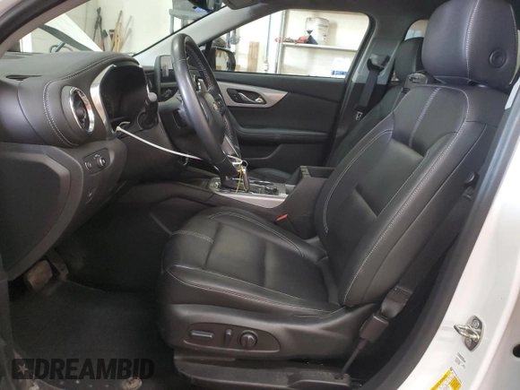 2023 Chevrolet Blazer LT with VIN 3GNKBJR41PS134864, listed as a Copart auction lot 53294545 with 43,376 mi miles and Salvage title. Bid and sale history available at DreamBid. Image 7.