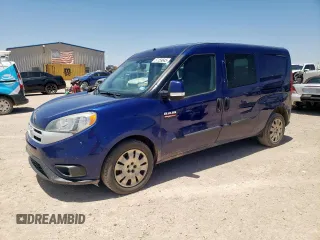 2016 Ram ProMaster City Cargo Tradesman SLT with VIN ZFBERFBT9G6B05154, listed as a Copart auction lot 57159645 with 119,646 mi miles and Clean title. Bid and sale history available at DreamBid. Image 1.