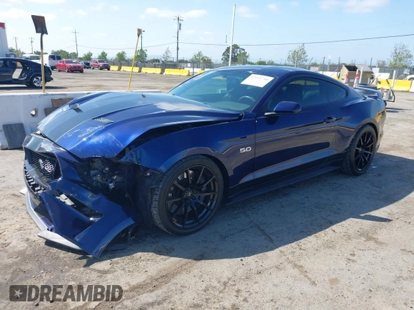 2018 Ford Mustang GT with VIN 1FA6P8CFXJ5166072, listed as a IAAI auction lot 42035790 with 46,806 mi miles and . Bid and sale history available at DreamBid. Image 17.