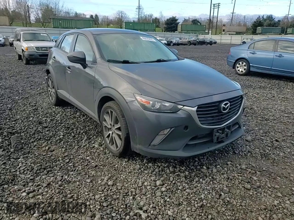 2017 Mazda CX-3 Touring with VIN JM1DKFC74H0176455, listed as a Copart auction lot 48825935 with 90,486 mi miles and Salvage Title. Bid and sale history available at carsss.com. Image 10.