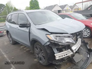2022 Honda Pilot Sport with VIN 5FNYF6H39NB103106, listed as a IAAI auction lot 41957671 with 47,187 mi miles and . Bid and sale history available at carsss.com. Image 13.