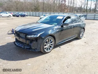 2024 Cadillac CT5-V with VIN 1G6DV5RWXR0105314, listed as a IAAI auction lot 41727296 with 12,790 mi miles. Bid and sale history available at carsss.com. Image 2.