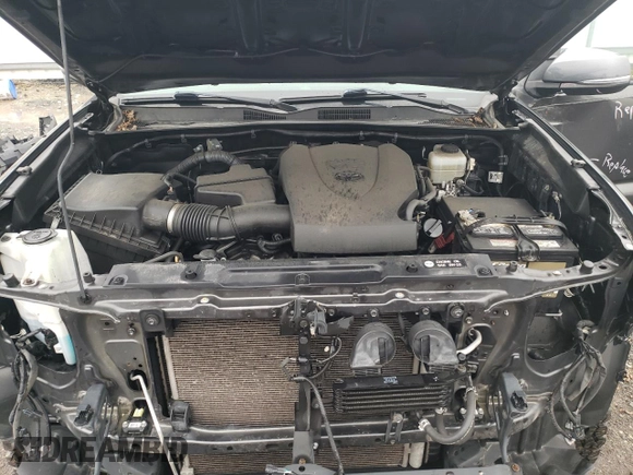 2017 Toyota Tacoma SR5 with VIN 3TMDZ5BN0HM021436, listed as a Copart auction lot 51812125 with 123,812 mi miles and Salvage Title. Bid and sale history available at carsss.com. Image 11.
