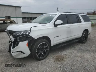 2023 Chevrolet Suburban RST with VIN 1GNSKEKD3PR555781, listed as a Copart auction lot 78971144 with 12,258 mi miles and Salvage Title. Bid and sale history available at carsss.com. Image 1.