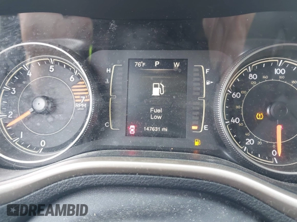 2016 Jeep Cherokee Altitude with VIN 1C4PJLABXGW323881, listed as a IAAI auction lot 42289189 with 147,631 mi miles and . Bid and sale history available at DreamBid. Image 7.