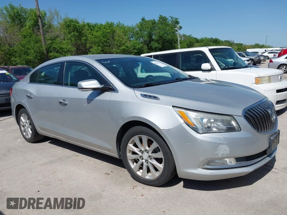 2014 Buick LaCrosse Leather with VIN 1G4GB5GR4EF152051, listed as a IAAI auction lot 42014778 with 128,136 mi miles and . Bid and sale history available at DreamBid. Image 13.