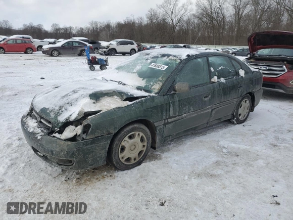 2000 Subaru Legacy L with VIN 4S3BE6352Y7200174, listed as a Copart auction lot 41688515 with 101,766 mi miles and Salvage title. Bid and sale history available at DreamBid. Image 1.