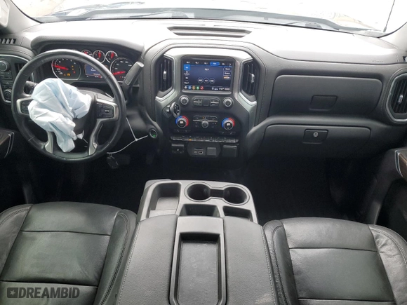2020 Chevrolet Silverado 1500 LT with VIN 1GCUYDED9LZ141114, listed as a Copart auction lot 49002115 with 45,798 mi miles and Salvage Title. Bid and sale history available at carsss.com. Image 8.
