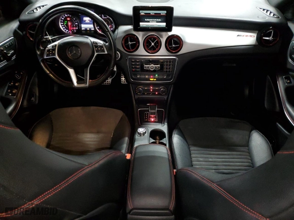 2015 Mercedes-Benz GLA-Class GLA 45 AMG with VIN WDDTG5CB3FJ162667, listed as a Copart auction lot 77484184 with 125,800 mi miles and Salvage Title. Bid and sale history available at carsss.com. Image 8.