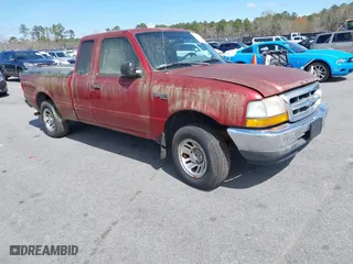 1999 Ford Ranger XL with VIN 1FTYR14V4XTB04343, listed as a IAAI auction lot 41794292 with 130,526 mi miles. Bid and sale history available at carsss.com. Image 1.