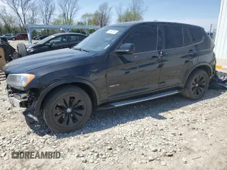 2014 BMW X3 xDrive28i z VIN 5UXWX9C5XE0D28021, wystawiony jako Copart lot #51554745 z przebiegiem 102 599 mil mil oraz Czysty tytuł • Clean title. Historia ofert i sprzedaży dostępna na DreamBid. Obrazek 1.