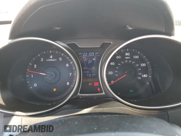 2012 Hyundai Veloster w/Gray Int with VIN KMHTC6AD7CU049777, listed as a Copart auction lot 54800215 with 221,091 mi miles and Clean title. Bid and sale history available at DreamBid. Image 9.