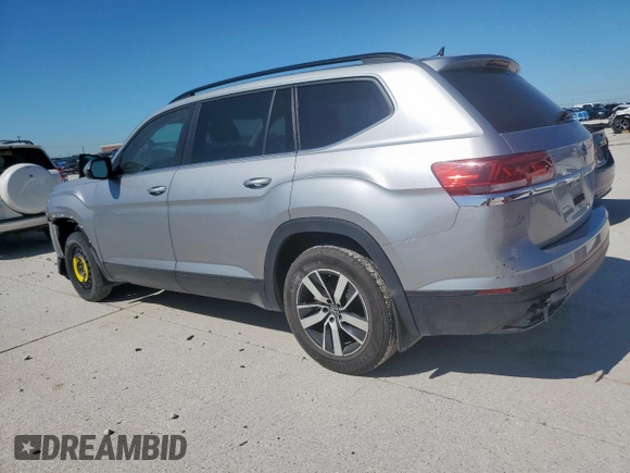 2023 Volkswagen Atlas SE with VIN 1V2DP2CA9PC505409, listed as a Copart auction lot 52581305 with 15,938 mi miles and Salvage title. Bid and sale history available at DreamBid. Image 2.