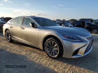 2018 Lexus LS with VIN JTHB51FF6J5004004, listed as a Copart auction lot 73791354 with 0 mi miles and Non Repairable. Bid and sale history available at carsss.com. Image 4.