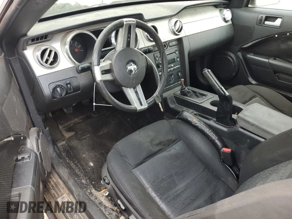 2005 Ford Mustang Deluxe with VIN 1ZVFT80N555169501, listed as a Copart auction lot 64214825 with Not provided miles and Clean title. Bid and sale history available at DreamBid. Image 8.