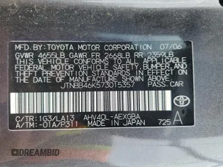 2007 Toyota Camry с VIN JTNBB46K573015357, выставлен на аукционе Copart как лот 55698805 с пробегом 203 849 миль миль и Списание • Salvage title. История ставок и продаж доступна на DreamBid. Изображение 12.