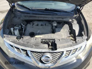 2012 Nissan Murano SV with VIN JN8AZ1MW4CW234808, listed as a Copart auction lot 54537125 with 143,570 mi miles and Salvage Title. Bid and sale history available at carsss.com. Image 12.