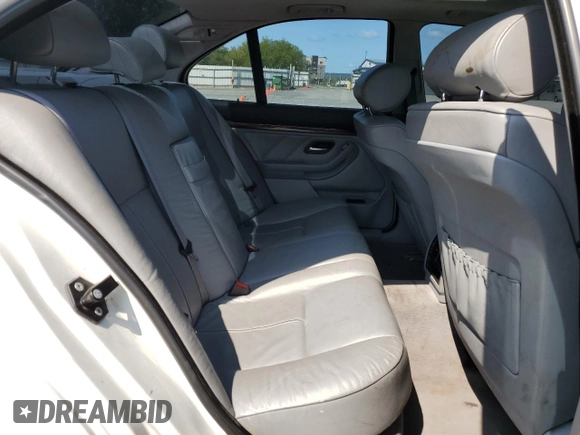 2003 BMW 5 Series 525i z VIN WBADT43403G024385, wystawiony jako Copart lot #59504995 z przebiegiem 90 211 mil mil oraz Czysty tytuł • Clean title. Historia ofert i sprzedaży dostępna na DreamBid. Obrazek 10.