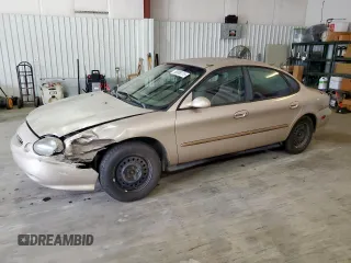 1999 Ford Taurus SE z VIN 1FAFP53U1XA305437, wystawiony jako Copart lot #59008115 z przebiegiem 144 750 mil mil oraz Szkoda całkowita • Salvage title. Historia ofert i sprzedaży dostępna na DreamBid. Obrazek 1.