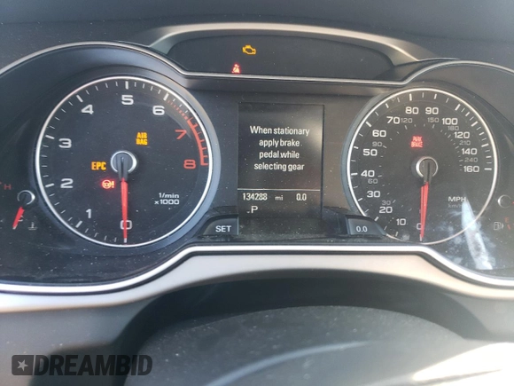 2013 Audi allroad Premium Plus with VIN WA1UFAFL3DA250057, listed as a Copart auction lot 61241034 with 134,288 mi miles and Clean Title. Bid and sale history available at carsss.com. Image 9.