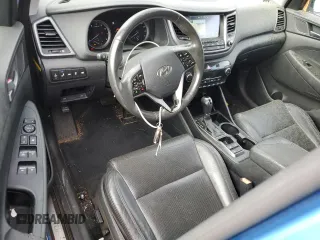 2016 Hyundai Tucson Limited z VIN KM8J33A29GU210124, wystawiony jako Copart lot #51502585 z przebiegiem 170 182 mil mil oraz Tytuł czysty. Historia ofert i sprzedaży dostępna na DreamBid. Obrazek 8.