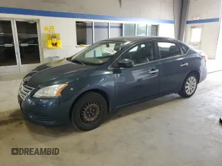 2014 Nissan Sentra SV with VIN 1N4AB7AP1EN853915, listed as a Copart auction lot 62137255 with 156,303 mi miles and Clean title. Bid and sale history available at DreamBid. Image 1.