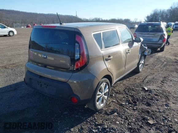 2015 Kia Soul + with VIN KNDJP3A53F7217571, listed as a IAAI auction lot 41690562 with 44,655 mi miles and . Bid and sale history available at DreamBid. Image 4.