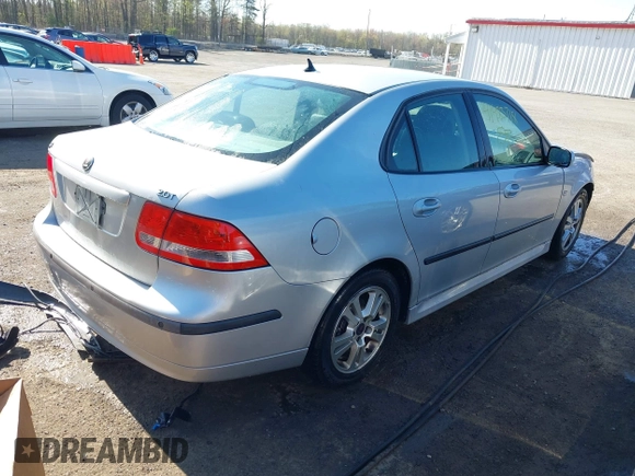 2006 Saab 9-3 with VIN YS3FD49Y861130134, listed as a IAAI auction lot 41983718 with 144,024 mi miles. Bid and sale history available at carsss.com. Image 4.