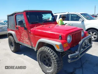 2005 Jeep Wrangler SE with VIN 1J4FA29S45P311320, listed as a IAAI auction lot 42095396 with 93,808 mi miles. Bid and sale history available at carsss.com. Image 1.