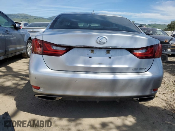 2014 Lexus GS 350 with VIN JTHBE1BL4E5031946, listed as a Copart auction lot 52232405 with 47,947 mi miles and Salvage Title. Bid and sale history available at DreamBid. Image 6.