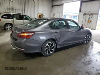 2016 Honda Accord Sedan EX with VIN 1HGCR2F72GA187136, listed as a Copart auction lot 52939385 with 119,646 mi miles and Salvage Title. Bid and sale history available at carsss.com. Image 3.