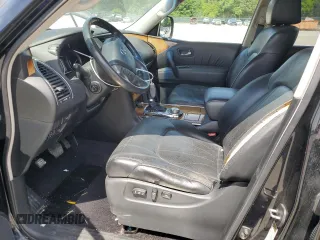 2012 Infiniti QX56 7-passenger with VIN JN8AZ2NE6C9021479, listed as a Copart auction lot 58426124 with 204,710 mi miles and Clean Title. Bid and sale history available at carsss.com. Image 7.