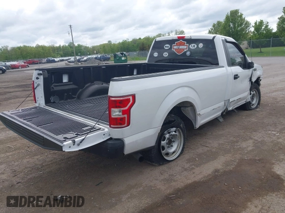 2019 Ford F-150 XL z VIN 1FTMF1CP6KKF11931, wystawiony jako IAAI lot #42263673 z przebiegiem 81 578 mil mil oraz . Historia ofert i sprzedaży dostępna na DreamBid. Obrazek 4.