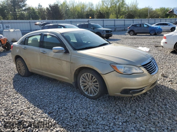 2011 Chrysler 200 Limited with VIN 1C3BC2FG8BN520439, listed as a Copart auction lot 52043575 with 127,250 mi miles and Salvage Title. Bid and sale history available at carsss.com. Image 4.