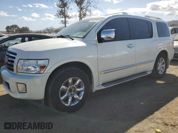 2005 Infiniti QX56 with VIN 5N3AA08C75N813218, listed as a Copart auction lot 76592754 with 139,975 mi miles and Clean Title. Bid and sale history available at DreamBid. Image 1.
