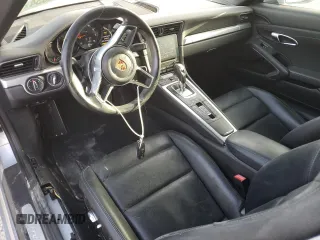 2018 Porsche 911 991 Carrera with VIN WP0CA2A92JS138342, listed as a Copart auction lot 64162854 with 46,267 mi miles and Salvage Title. Bid and sale history available at carsss.com. Image 8.