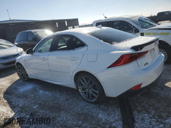 2018 Lexus IS with VIN JTHC81D27J5032518, listed as a Copart auction lot 45505645 with 69,318 mi miles and Salvage Title. Bid and sale history available at carsss.com. Image 2.