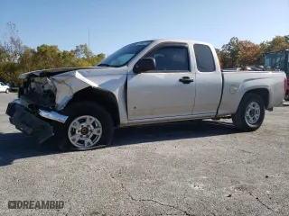 2006 Chevrolet Colorado LS with VIN 1GCCS198468266072, listed as a Copart auction lot 77002774 with 120,612 mi miles and Salvage Title. Bid and sale history available at carsss.com. Image 1.
