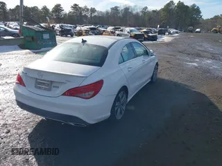 2019 Mercedes-Benz CLA 250 with VIN WDDSJ4GB3KN719307, listed as a IAAI auction lot 41401726 with 16,860 mi miles and . Bid and sale history available at DreamBid. Image 4.