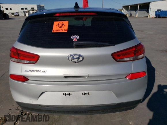 2018 Hyundai Elantra with VIN KMHH35LE3JU042294, listed as a Copart auction lot 81426084 with Not Provided miles and Salvage Title. Bid and sale history available at DreamBid. Image 6.